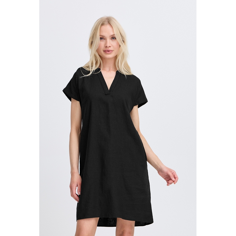 B young BYFALAKKA V NECK DRESS