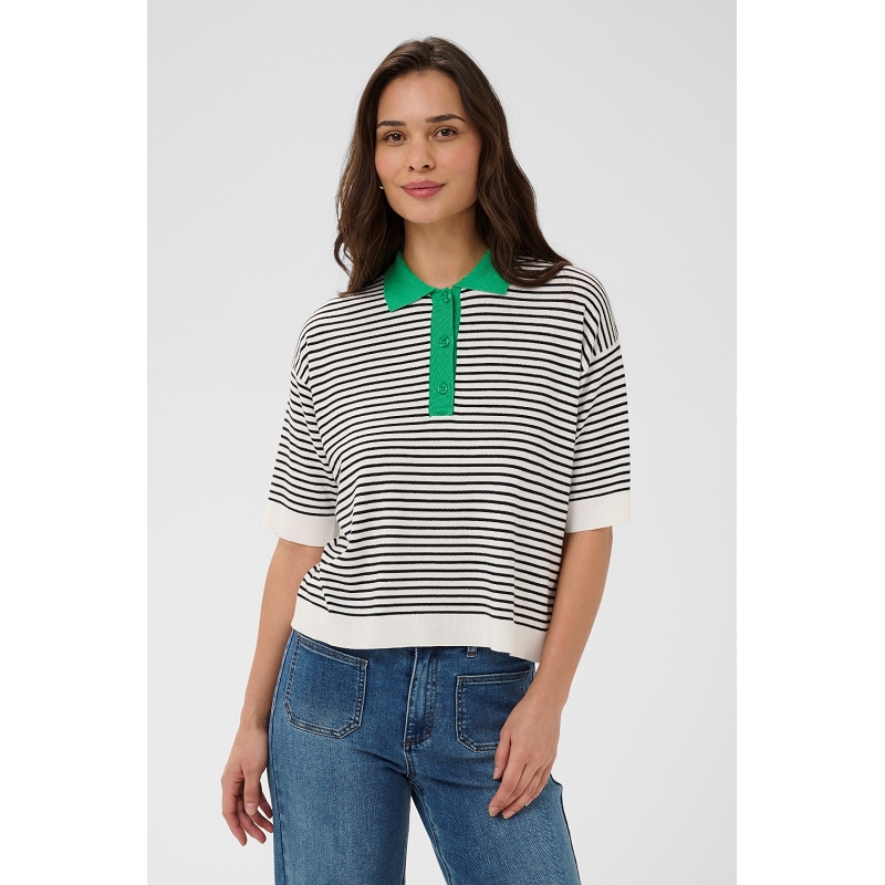 Kaffe dk company KALIZZA POLO KNIT