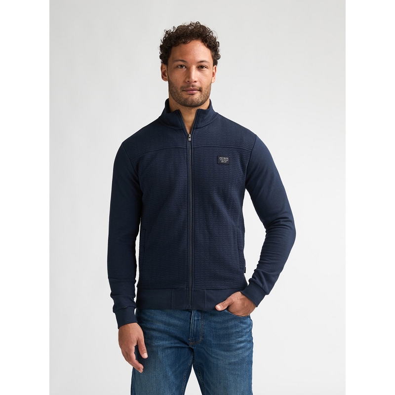 Petrol industries SWC310  MEN SWEATER COLLAR ZIP