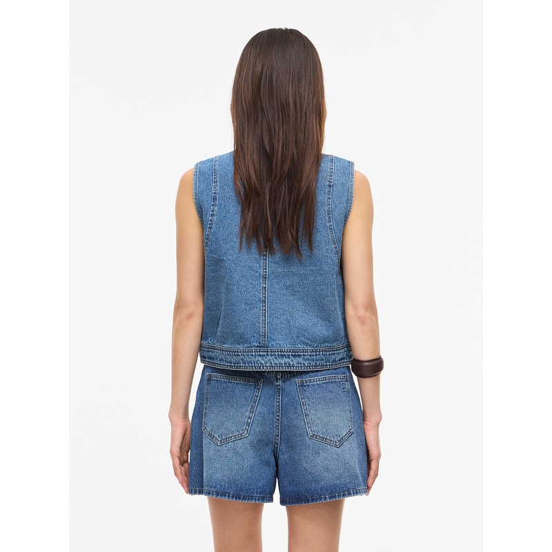 Rouge edit ROURAMONAS DENIM WAISTCOAT3106901_4