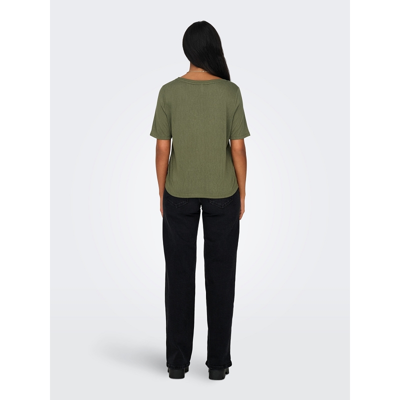 Only ELISE SS VNECK TOP JRS NOOS3111401_3