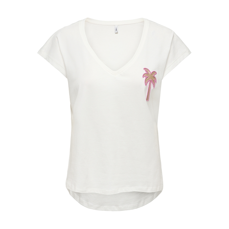 Only IMELDA LIFE SS VNECK BEADS TOP CSJRS3113601_6
