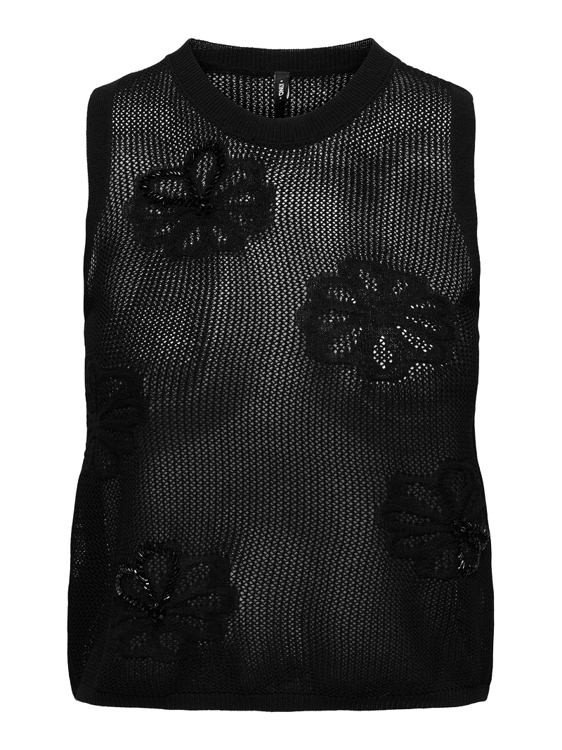 Only LIVY SL PEARL ONECK TOP KNT