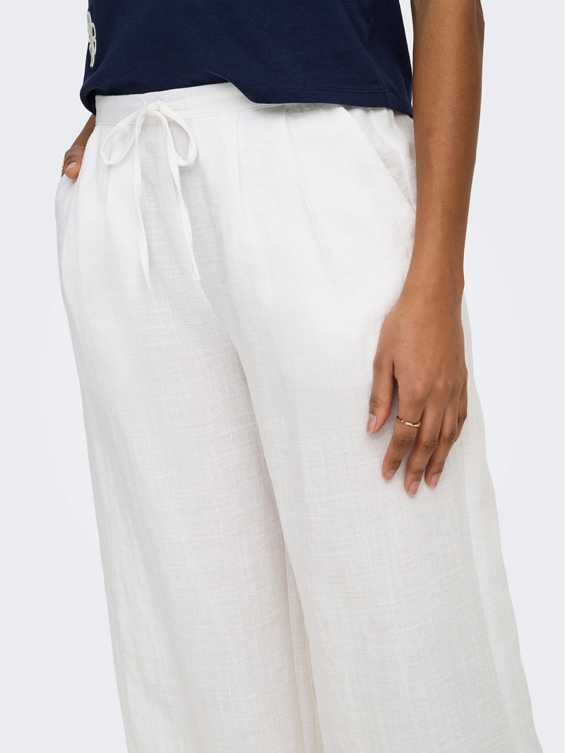 Only ITA LIFE MW LINEN LOOK WIDE PANT TLR3114801_4