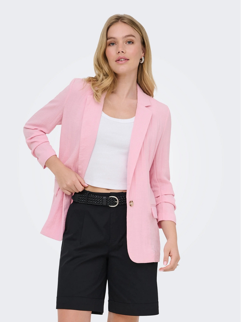 Only ITA LIFE 34 LINEN LOOK BLAZER TLR3115203_3
