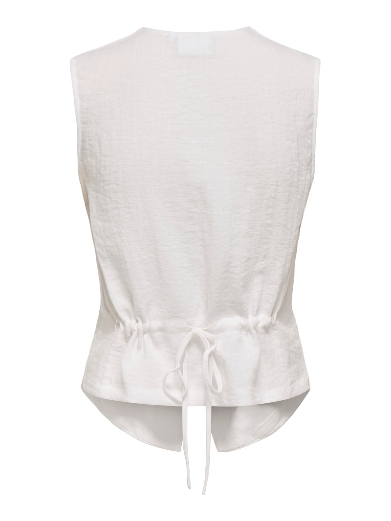 Only ITA LIFE SL LINEN LOOK WAISTCOAT TLR3115801_2