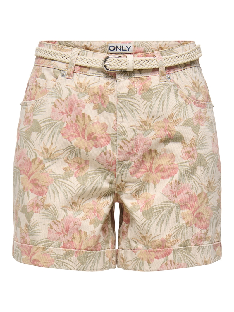 Only VEGASILLA HW MOM BELT SHORTS PNT
