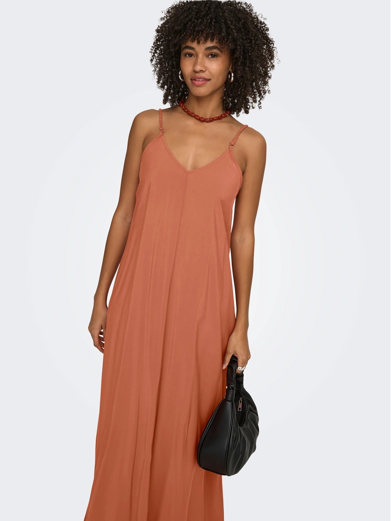 Only MADELI OAKLYN STRAP LONG DRESS WVN3116601_3