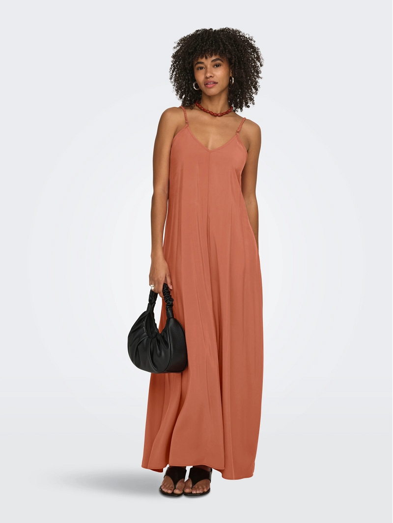 Only MADELI OAKLYN STRAP LONG DRESS WVN3116601_4