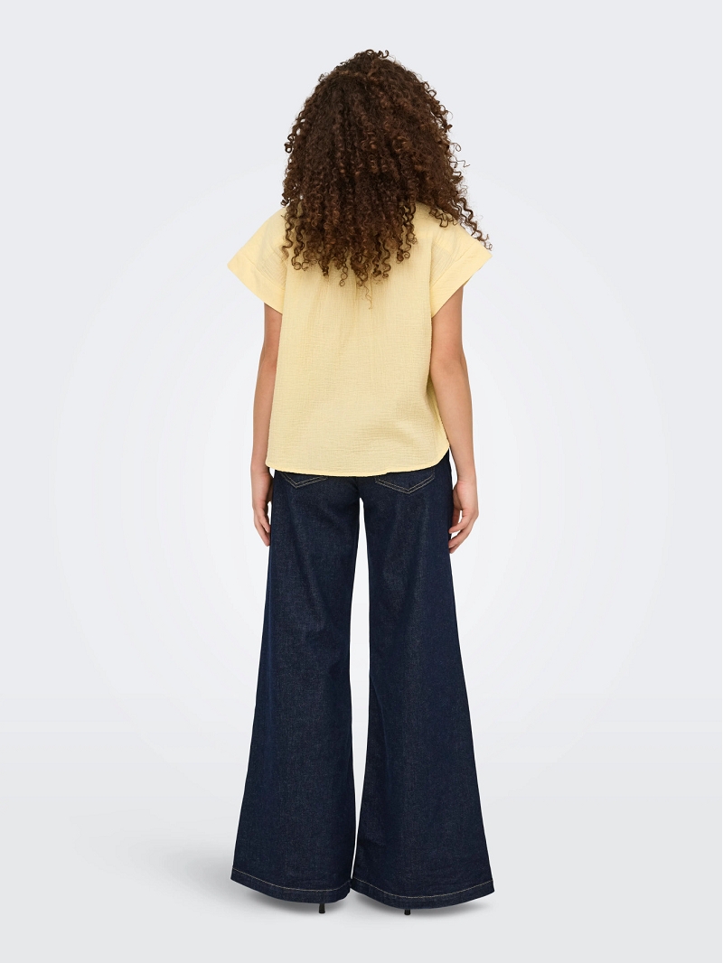 Only HILDREW SS VNECK TOP FR WVN3119202_5