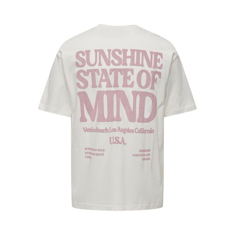 Only and sons ONSKENNY RLX TEXT SS TEE
