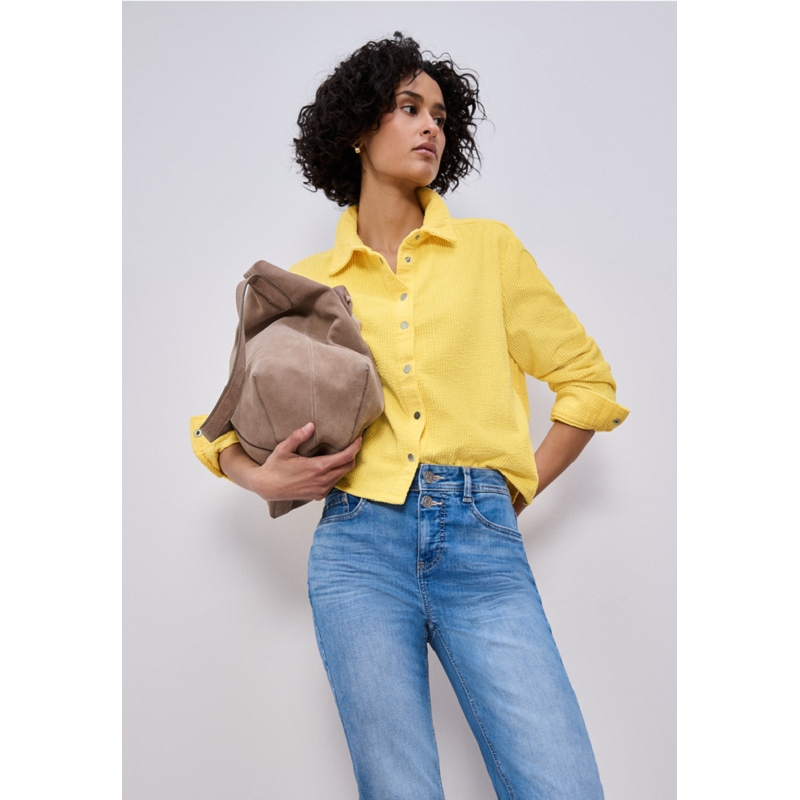 Street one CORDUROY SHIRTCOLLAR BLOUSE3135401_2