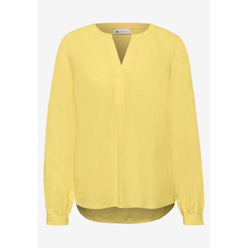 Street one SPLITNECK TUNIC BLOUSE UN