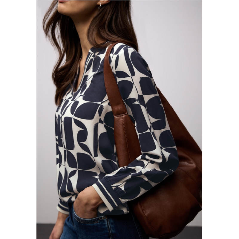 Street one SPLITNECK BLOUSE W TAPE DETAILS3135801_2