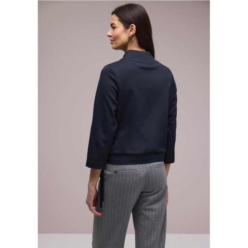 Street one 7 LTD QR ZIPPER JACKET W.GATHERED3135901_2