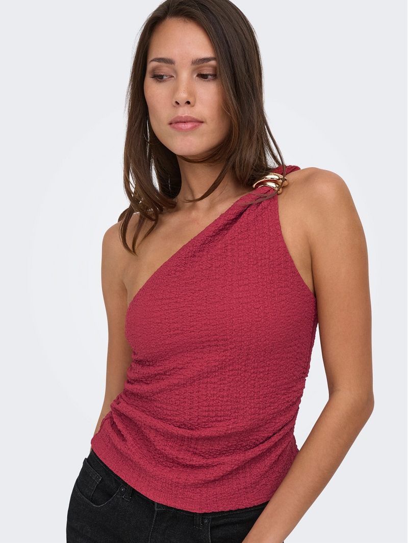 Only ERIKKA ASSYMETRIC CRINKLE TOP PNT3161402_3