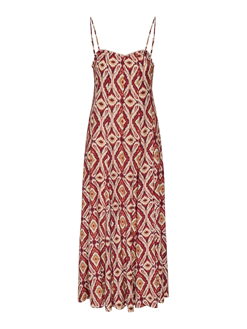 Only STACY MIKASI LONG STRAP DRESS WVN