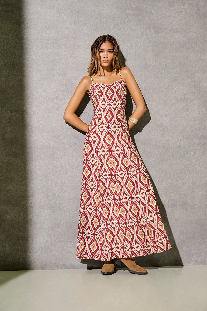 Only STACY MIKASI LONG STRAP DRESS WVN3161601_4