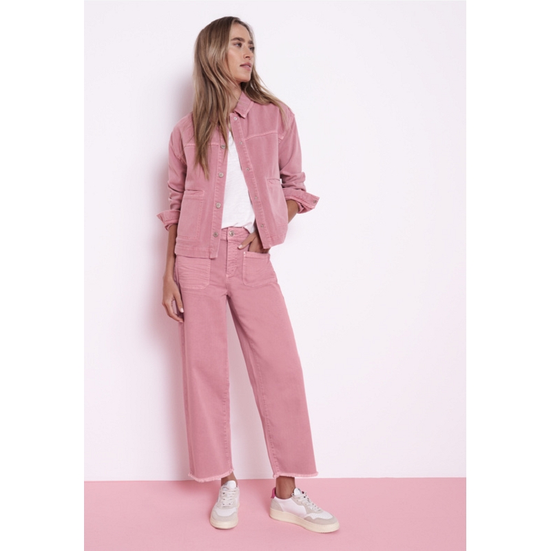 Street one STYLE JACKET,PINK WASHED3166301_4