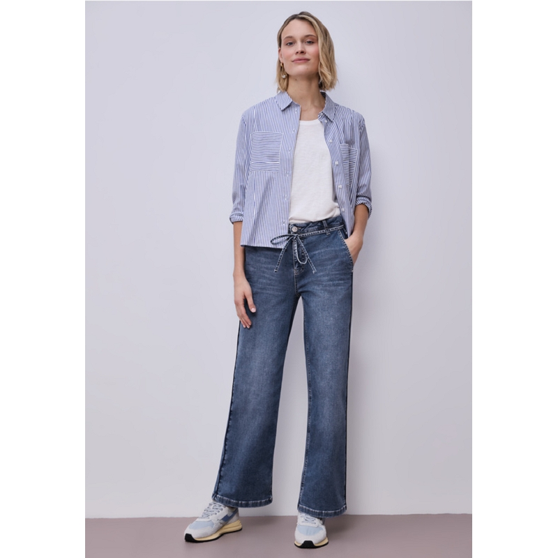 Street one STYLE EMEE WIDE LEG,HW,MID BLUE3166501_4