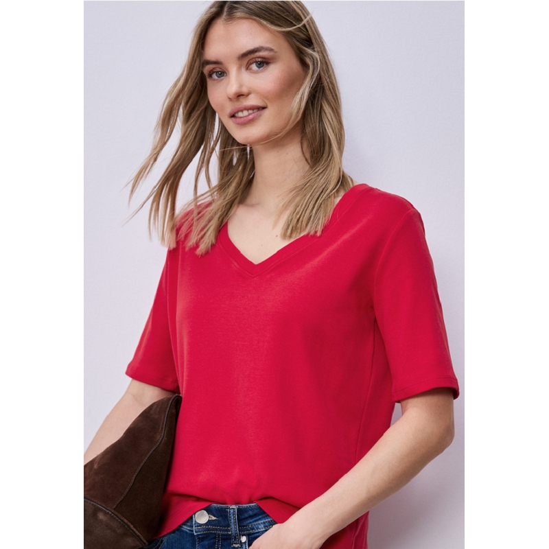 Street one BASIC VNECK SHIRT3167202_2