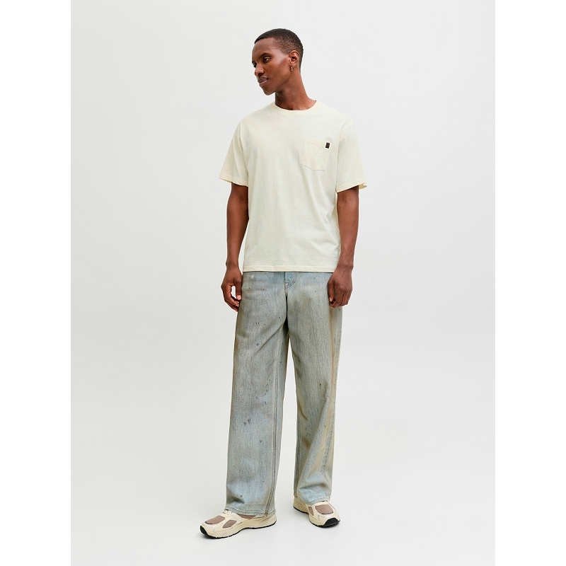 Jack and jones JJEDOVER SLUB TEE SS NOOS3169101_5