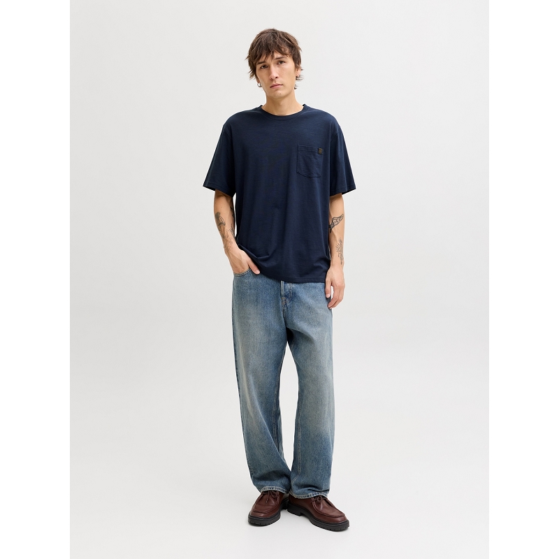 Jack and jones JJEDOVER SLUB TEE SS NOOS3169102_3