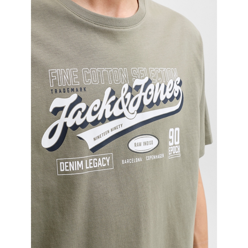 Jack and jones JJELOGO TEE SS ONECK 2 COL AW26 SN3169501_2