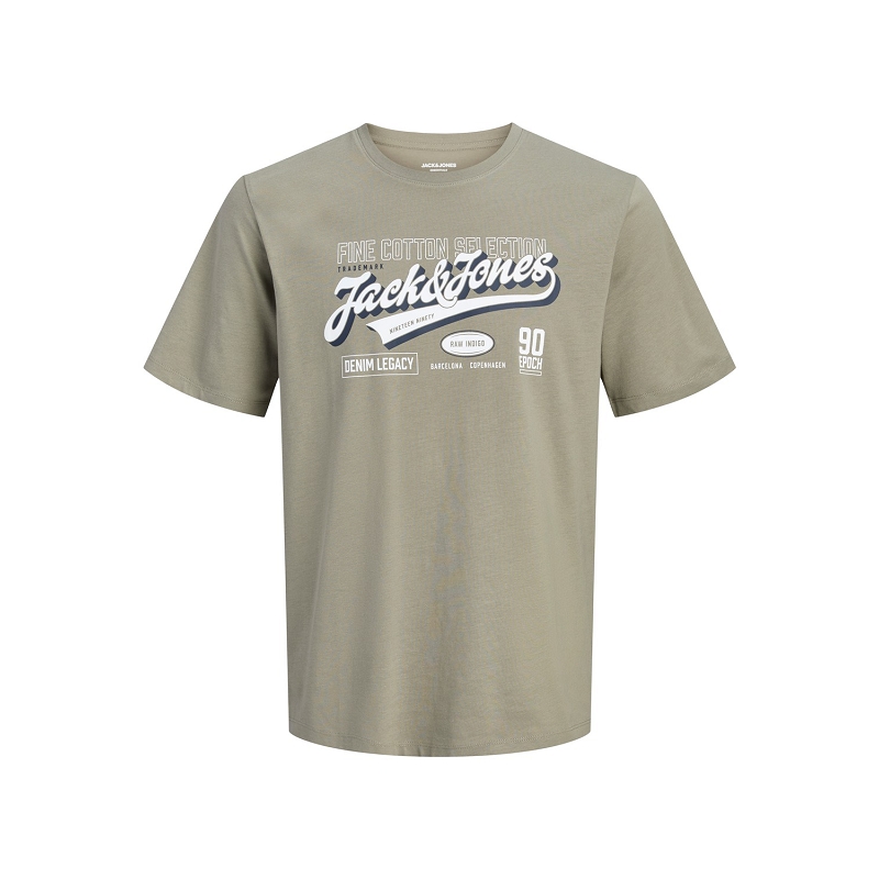 Jack and jones JJELOGO TEE SS ONECK 2 COL AW26 SN3169501_6