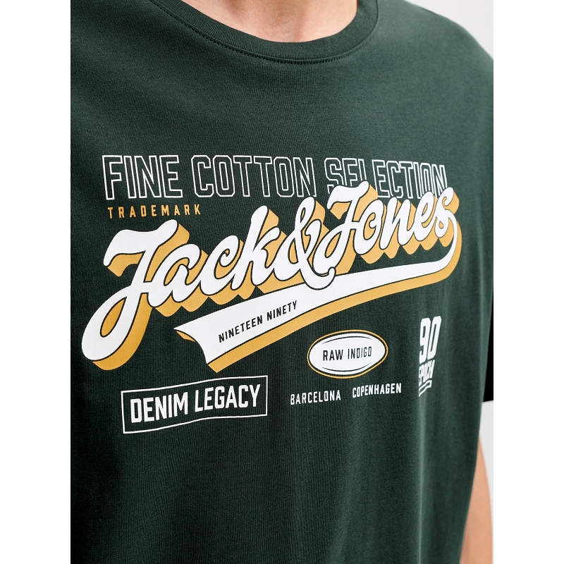 Jack and jones JJELOGO TEE SS ONECK 2 COL AW26 SN3169502_2