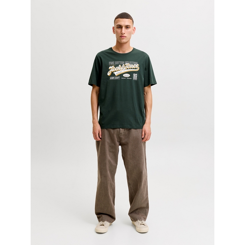 Jack and jones JJELOGO TEE SS ONECK 2 COL AW26 SN3169502_4
