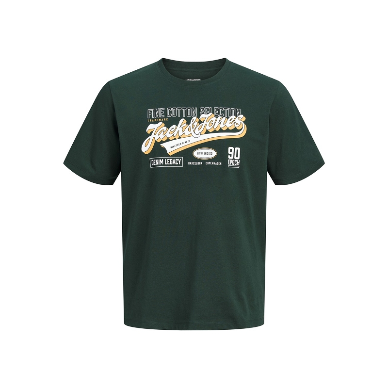 Jack and jones JJELOGO TEE SS ONECK 2 COL AW26 SN3169502_6