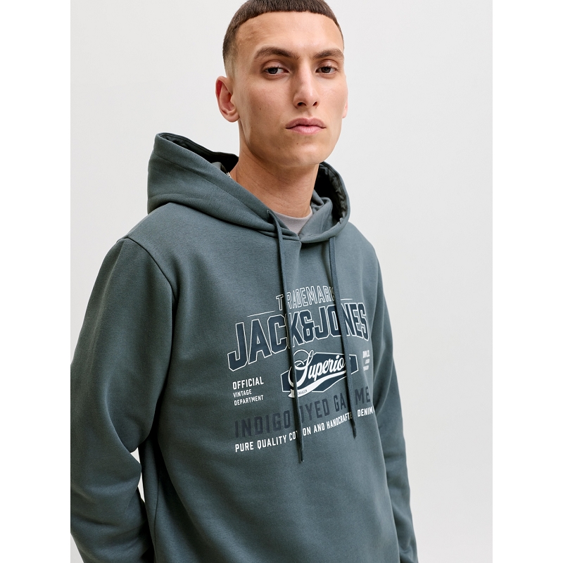 Jack and jones JJELOGO SWEAT HOOD 2 COL AW26 SN