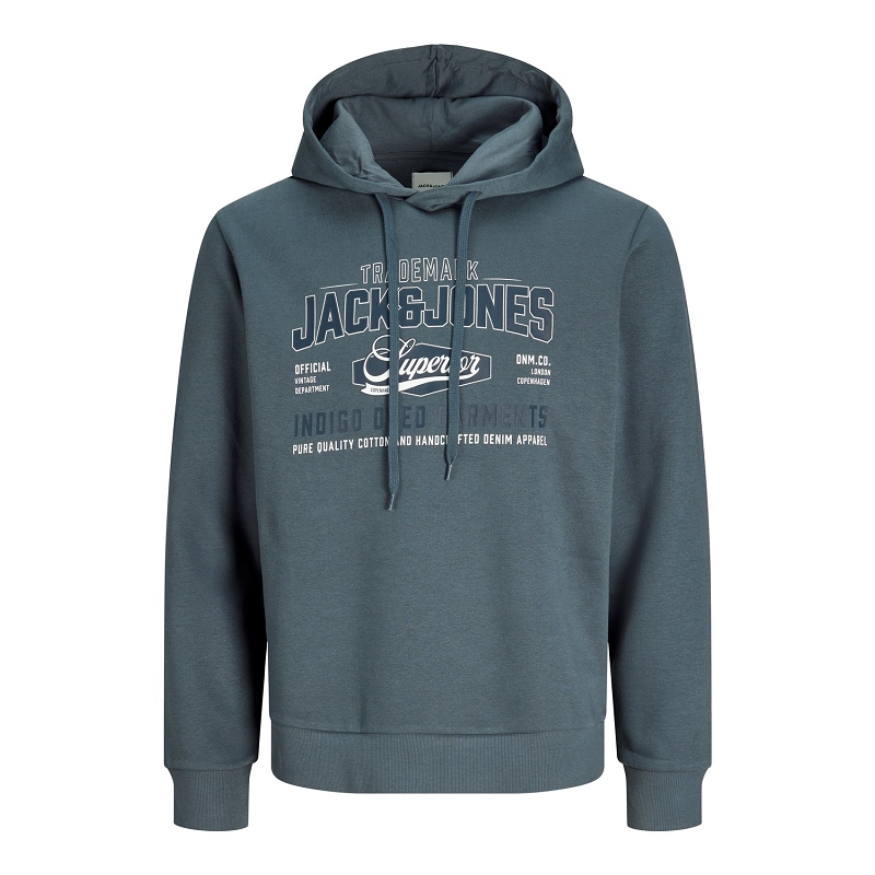Jack and jones JJELOGO SWEAT HOOD 2 COL AW26 SN3169701_6