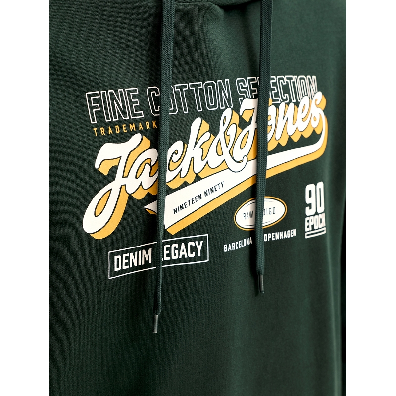 Jack and jones JJELOGO SWEAT HOOD 2 COL AW26 SN3169702_2