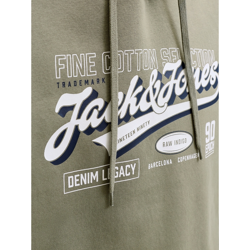 Jack and jones JJELOGO SWEAT HOOD 2 COL AW26 SN3169703_2
