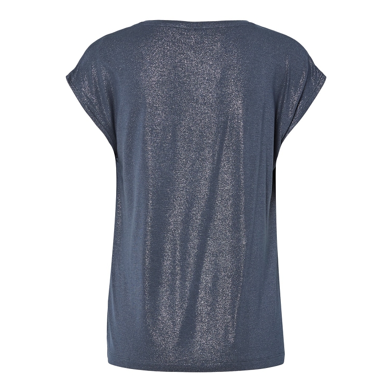 Pieces PCALICE SS GLITTER TEE JRS NOOS BC3174903_2