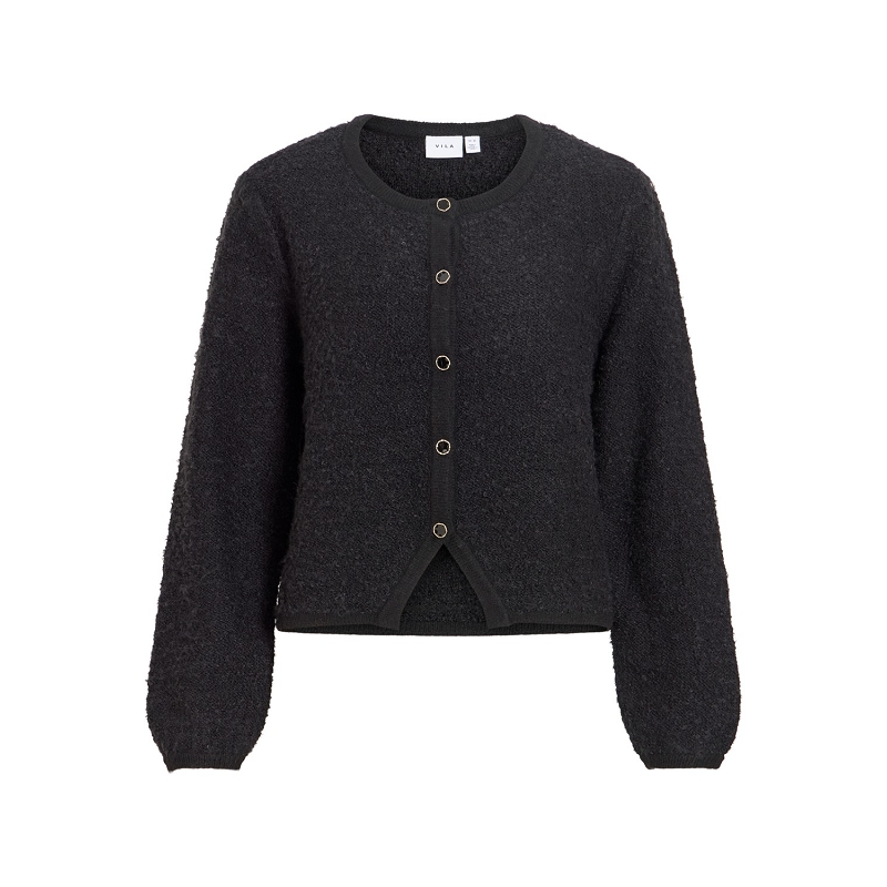 Vila VIPIGGA ONECK LS KNIT JACKET NOOS3177102_5