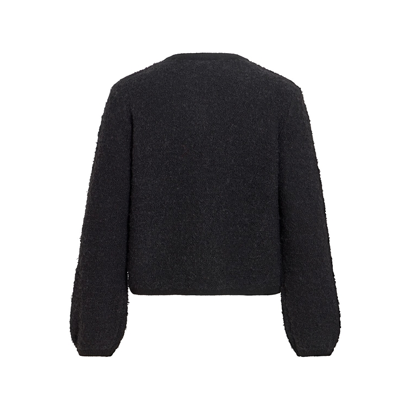 Vila VIPIGGA ONECK LS KNIT JACKET NOOS3177102_6