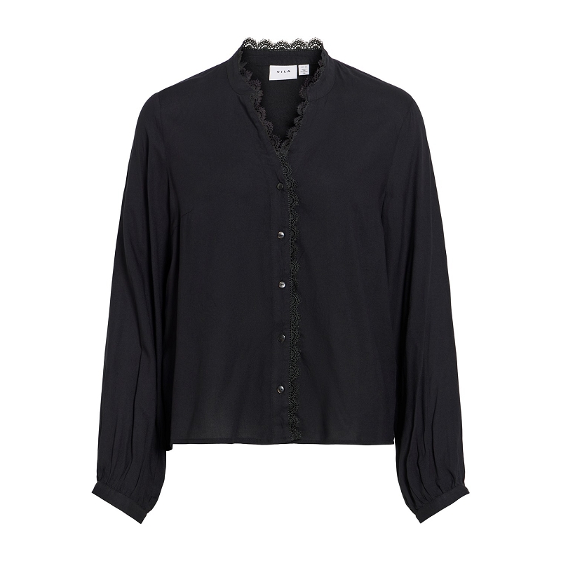 Vila VIGRACE VNECK LS LACE SHIRT  NOOS3177501_4