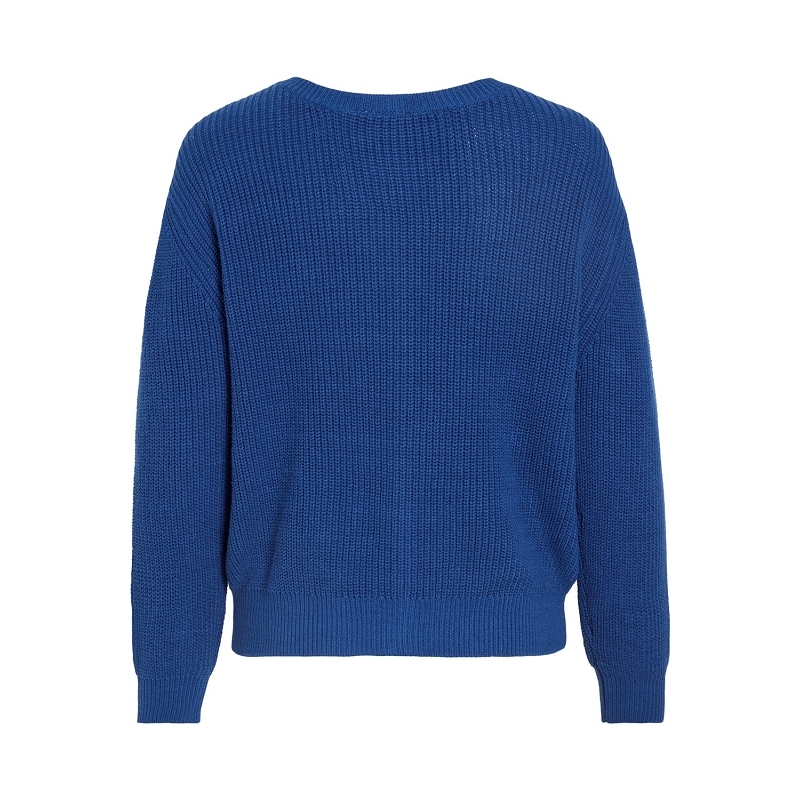 Vila VISPARIA BOATNECK LS TIE DETAIL KNIT TOP3179001_2