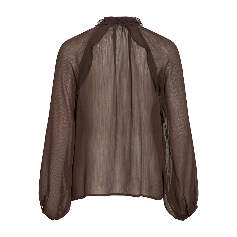 Vila VITIRO VNECK LS FLOUNCE TOPBFS3180801_5