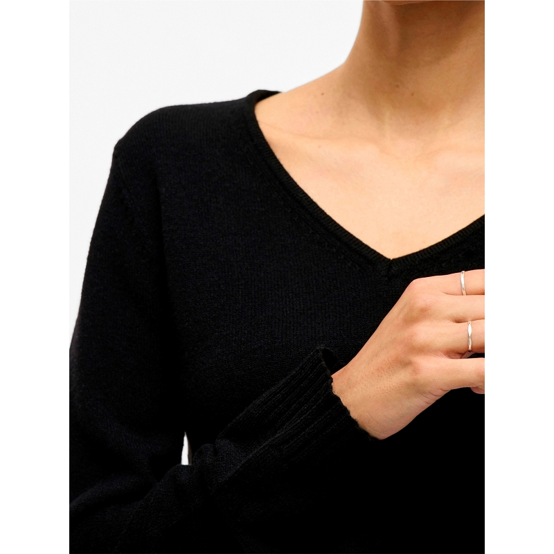 Vila VIRIL VNECK LS KNIT TOP  NOOS3182101_2