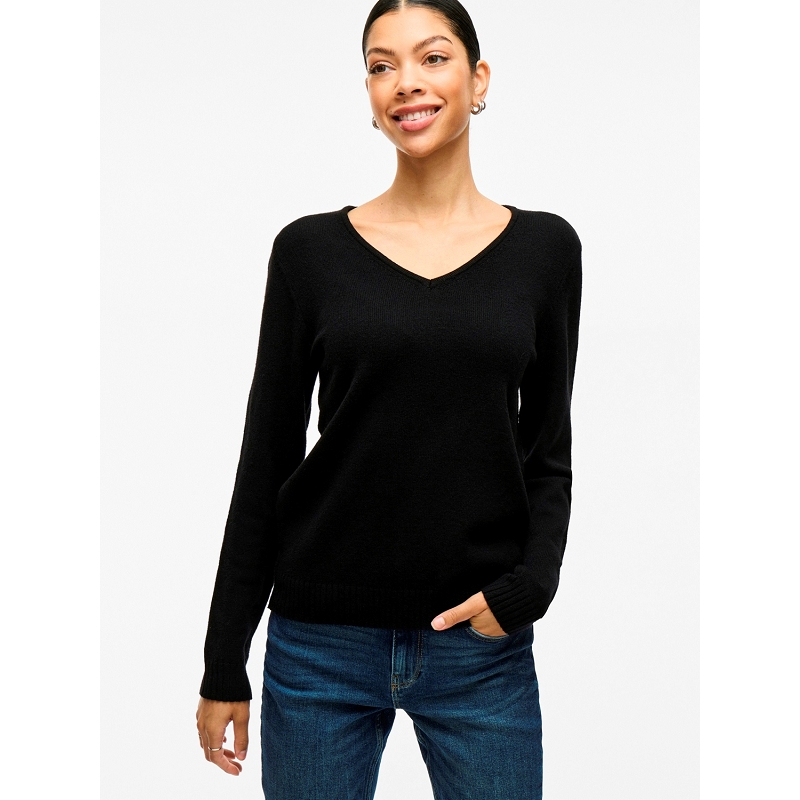 Vila VIRIL VNECK LS KNIT TOP  NOOS3182101_3