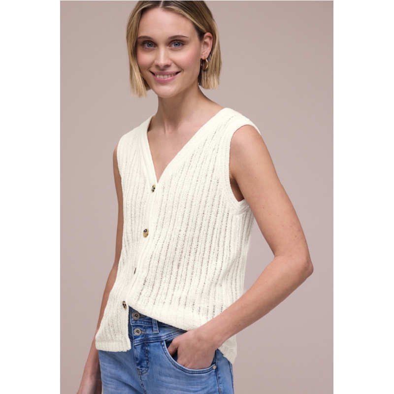 Street one KNIT LOOK VNECK VEST