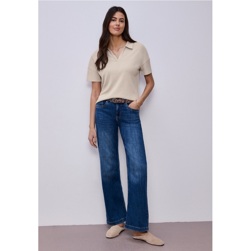 Street one KNIT LOOK POLO SHIRT3182401_4