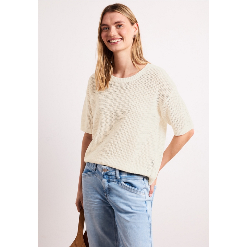 Street one MESH SWEATER