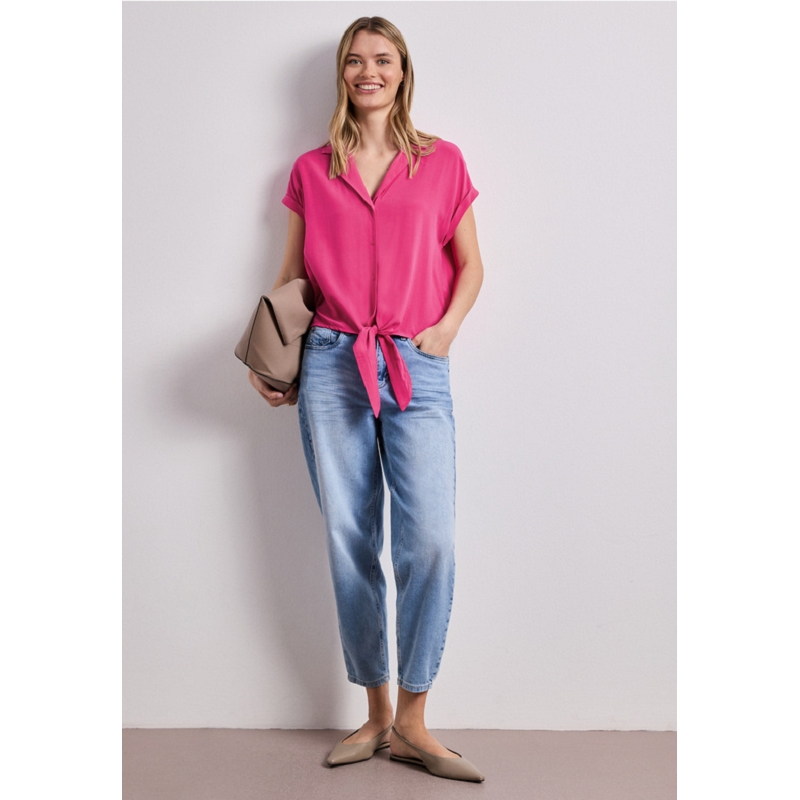 Street one BUTTONED BLOUSE W BOWLING COLLAR UNI3182901_2