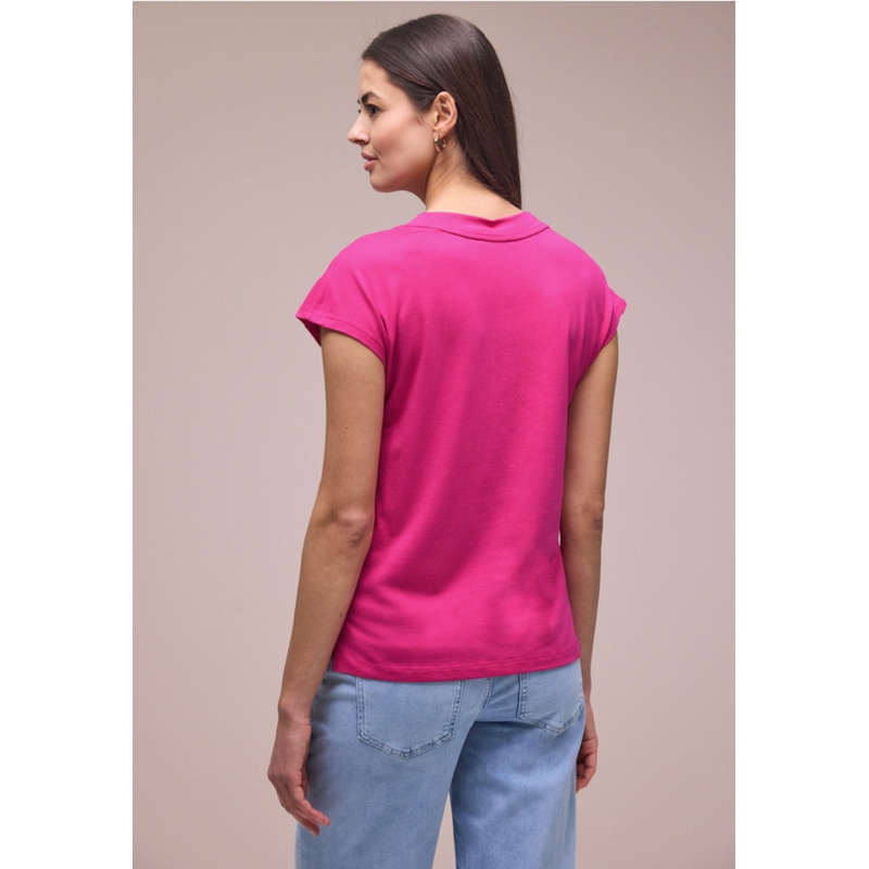 Street one VNECK SHIRT W.BIG COLLAR3183901_2
