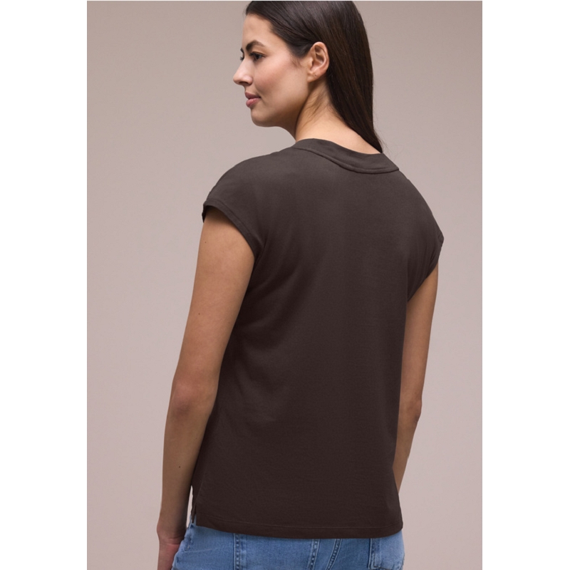 Street one VNECK SHIRT W.BIG COLLAR3184001_2